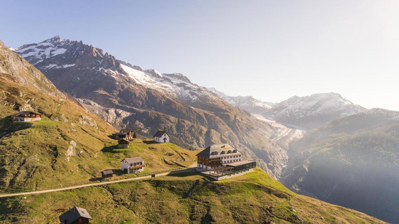 Bergquell Haus D Apartamento Blatten bei Naters Exterior foto